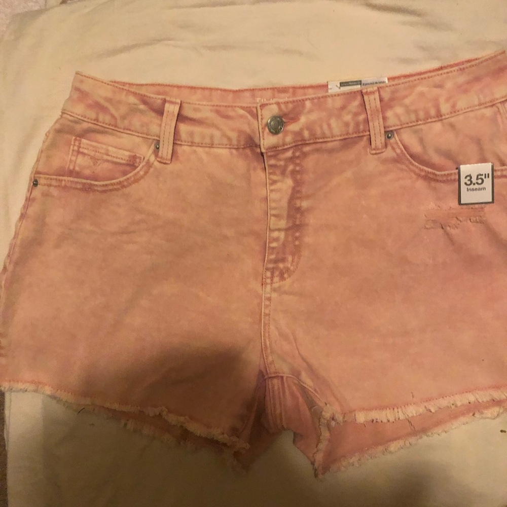 Pink shorts